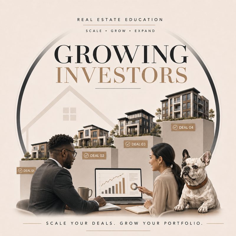 Growing investors illustration